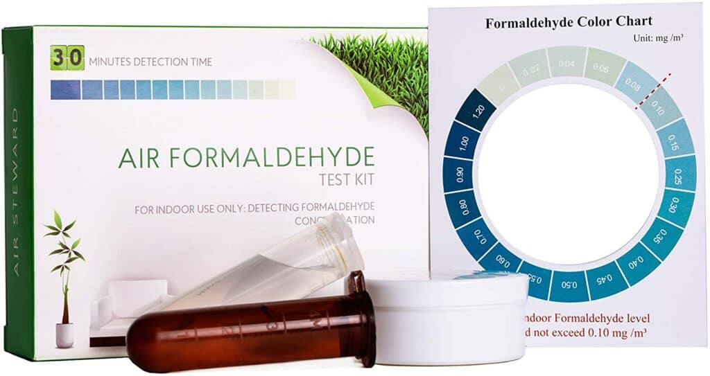 Formaldehyde DIY test kit