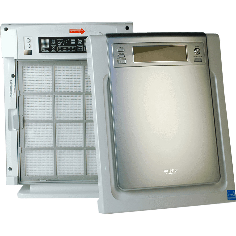 Winix WAC9500 air purifier front panel and control buttons