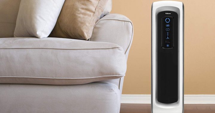 Fellowes 9286001 AeraMax 90 Allergy Air Purifier with True HEPA filter and Odor Reduction