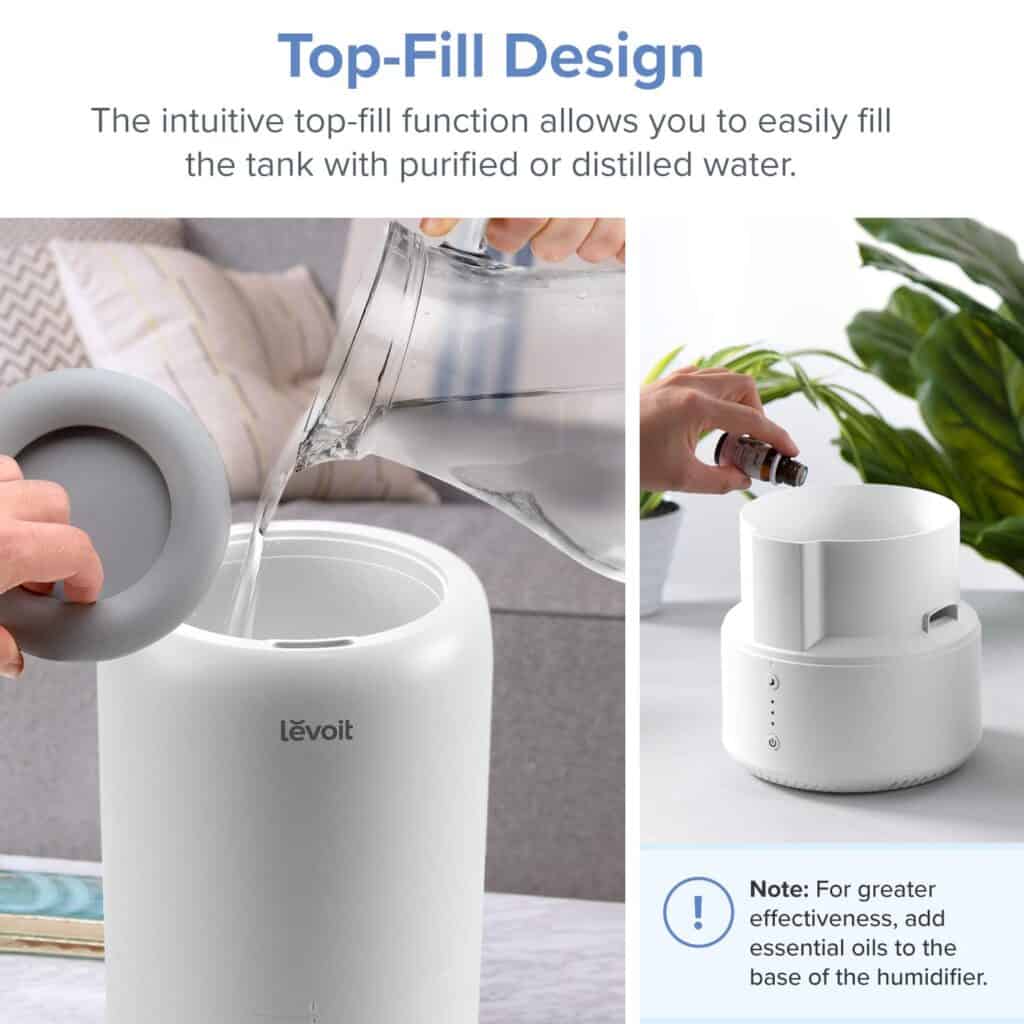 Levoit Dual 100 Ultrasonic Cool Mist Humidifier Review - IndoorBreathing