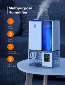 TaoTronics Cool Mist Humidifiers for Bedroom Large Room Review TaoTronics Cool Mist Humidifiers for Bedroom Large Room Review