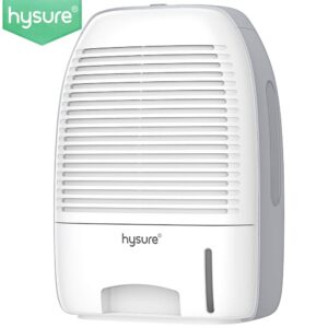 Hysure Portable Mini Dehumidifier 2200 Cubic Feet