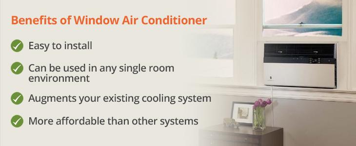 Benefits of Using a Window Air Conditioner