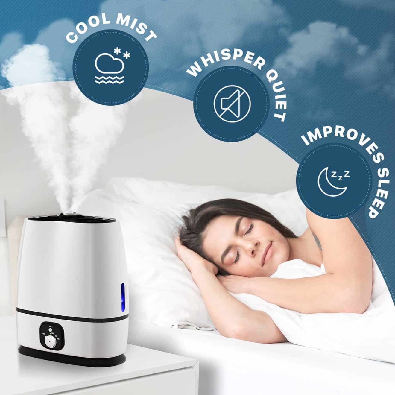 Everlasting Comfort Ultrasonic Cool Mist Humidifier Review