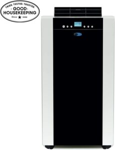 Whynter ARC-14S 14,000 BTU Dual Hose Portable Air Conditioner, Dehumidifier, Fan with Activated Carbon Filter