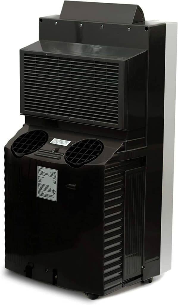 Whynter ARC-14S 14,000 BTU Dual Hose Portable Air Conditioner, Dehumidifier, Fan with Activated Carbon Filter