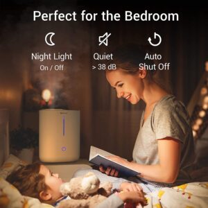 GENIANI Cool Mist Humidifier for Baby Room GENIANI Cool Mist Humidifier for Baby Room