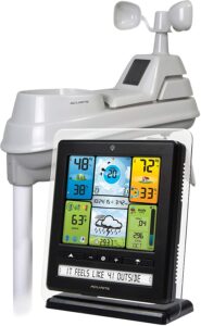 AcuRite 02064 5-in-1 Color Station with Weather Ticker and Future Forecast