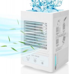 AddAcc Evaporative Air Cooler Battery Operated Personal Air Conditioner