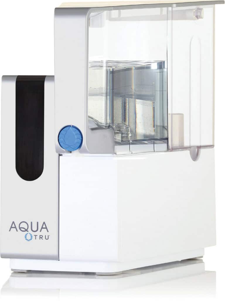 AquaTru Countertop Water Filtration Purification System Water Tank