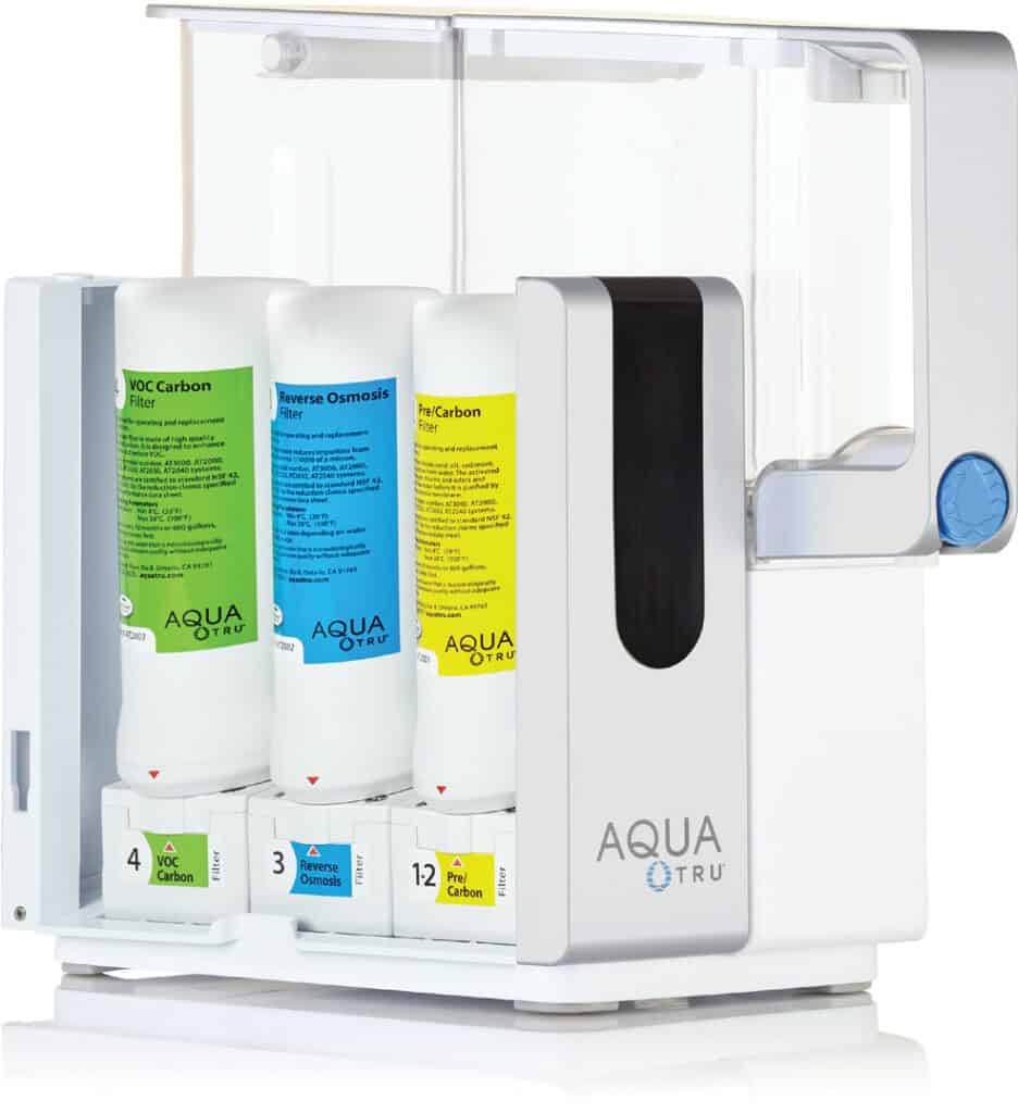 AquaTru Water FIltration purification system PATENTED 4-STAGE FILTRATION