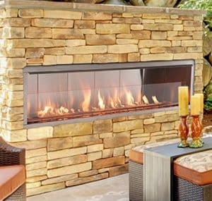 Superior VRE4600 Linear Outdoor Gas Fireplace