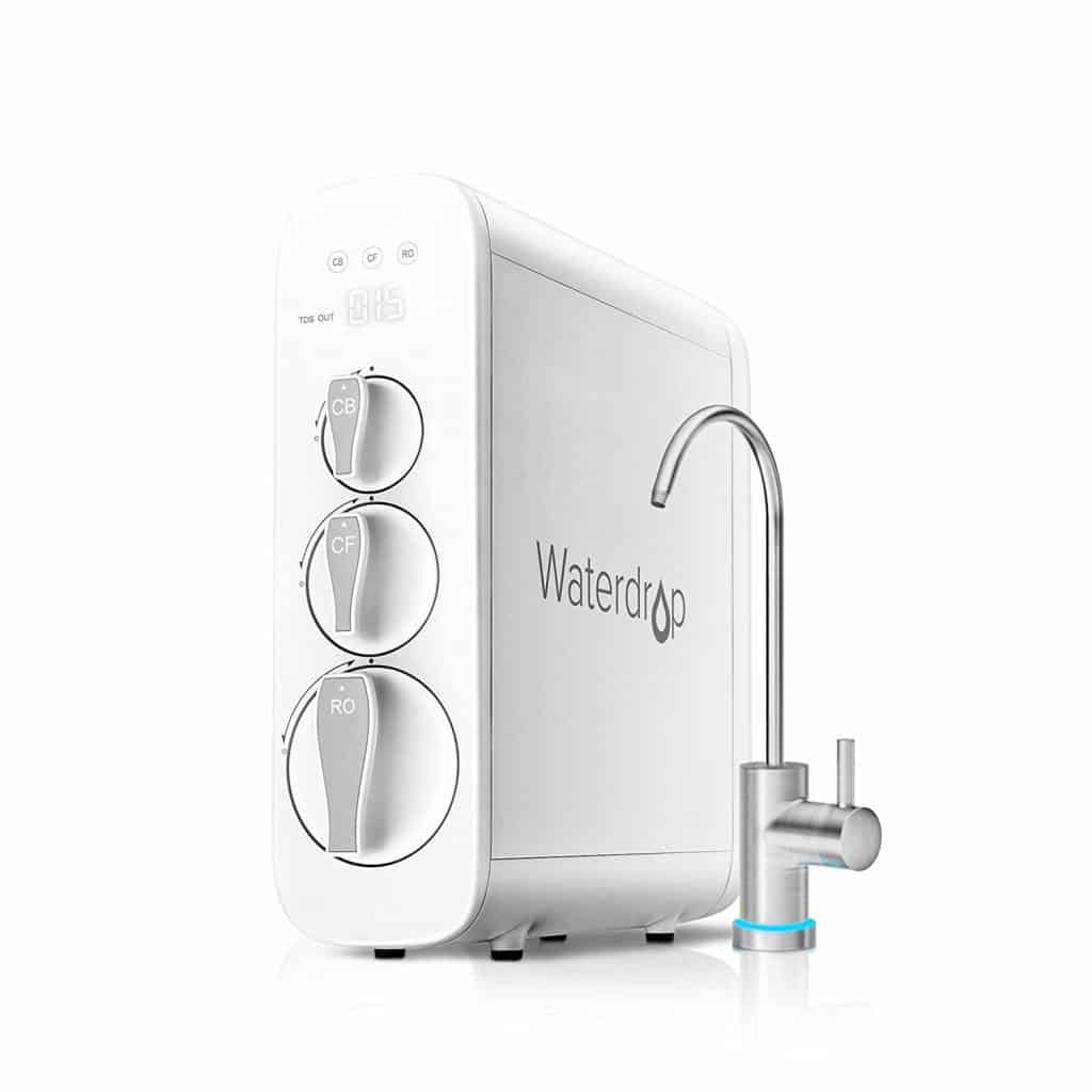 Waterdrop WD-G3-W | Tankless Under Sink RO Water Filter System 