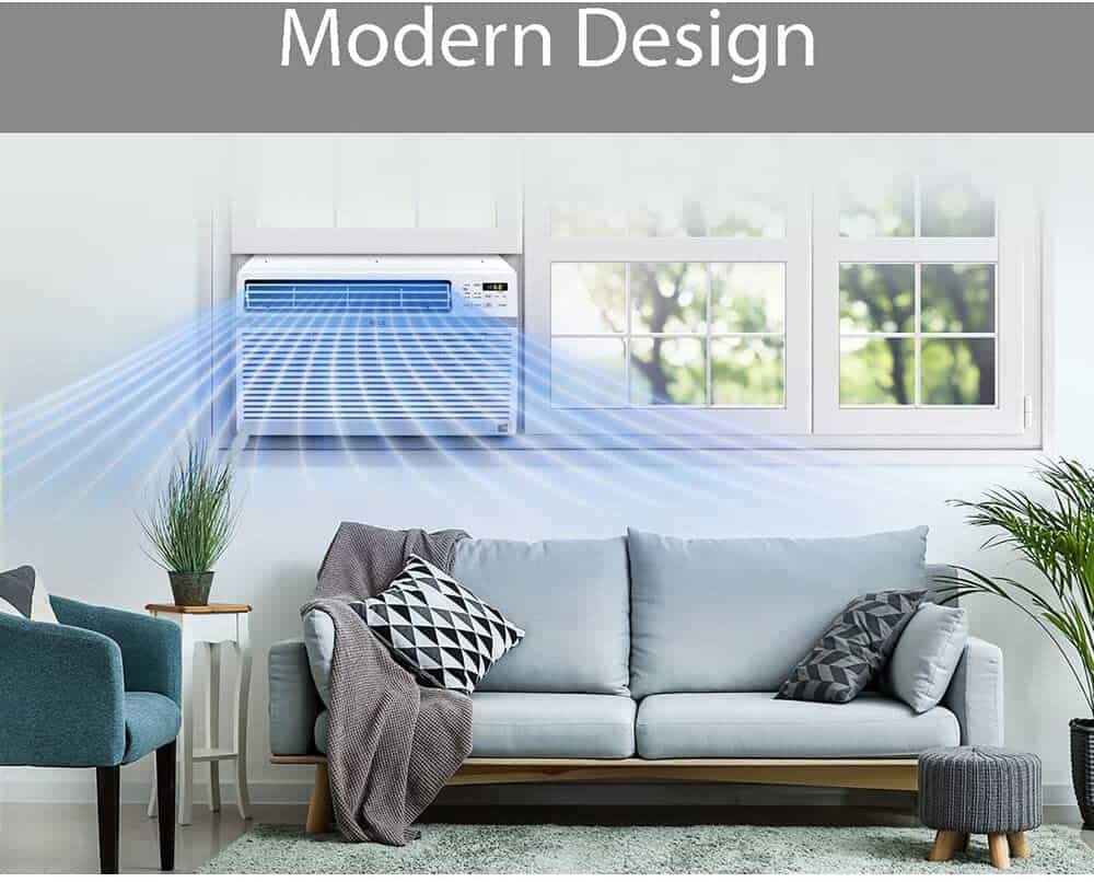 LG 10,000 BTU Window Air Conditioner design