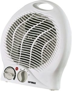 Portable 2-Speed Fan Heater with Thermostat