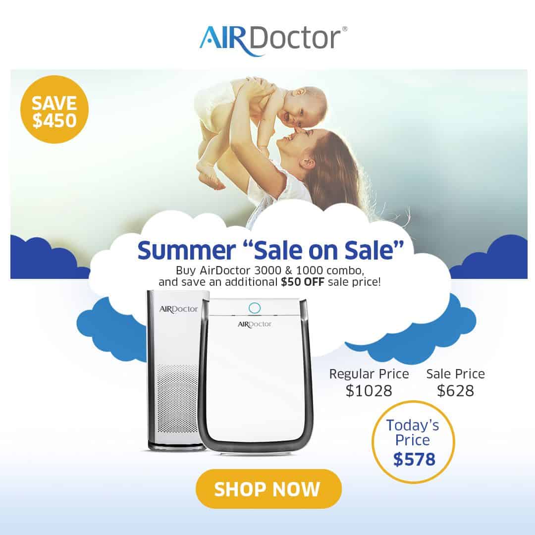 AirDoctor 3000 and 1000 Summer Sale on Sale