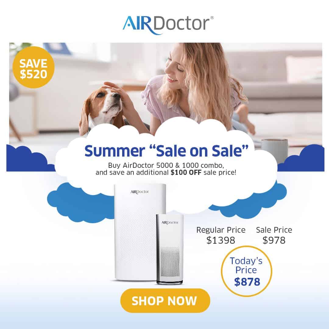 AirDoctor 5000 and 1000 Summer Sale on Sale