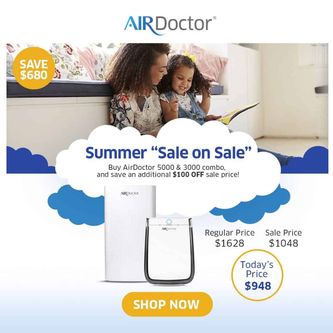 AirDoctor 5000 and 3000 Summer Sale on Sale