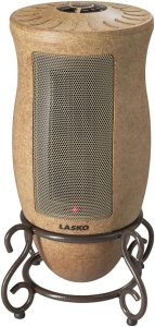 Lasko Oscillating Ceramic Designer Series Space Heater for Home with Adjustable Thermostat