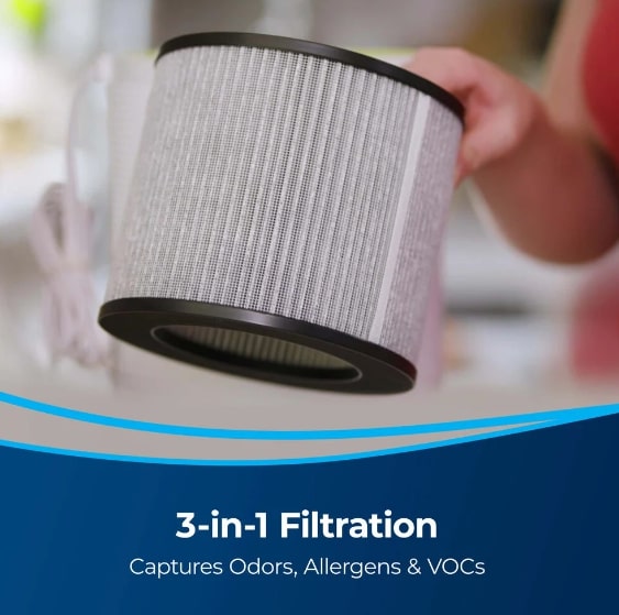 Bissell myair personal air purifier filter