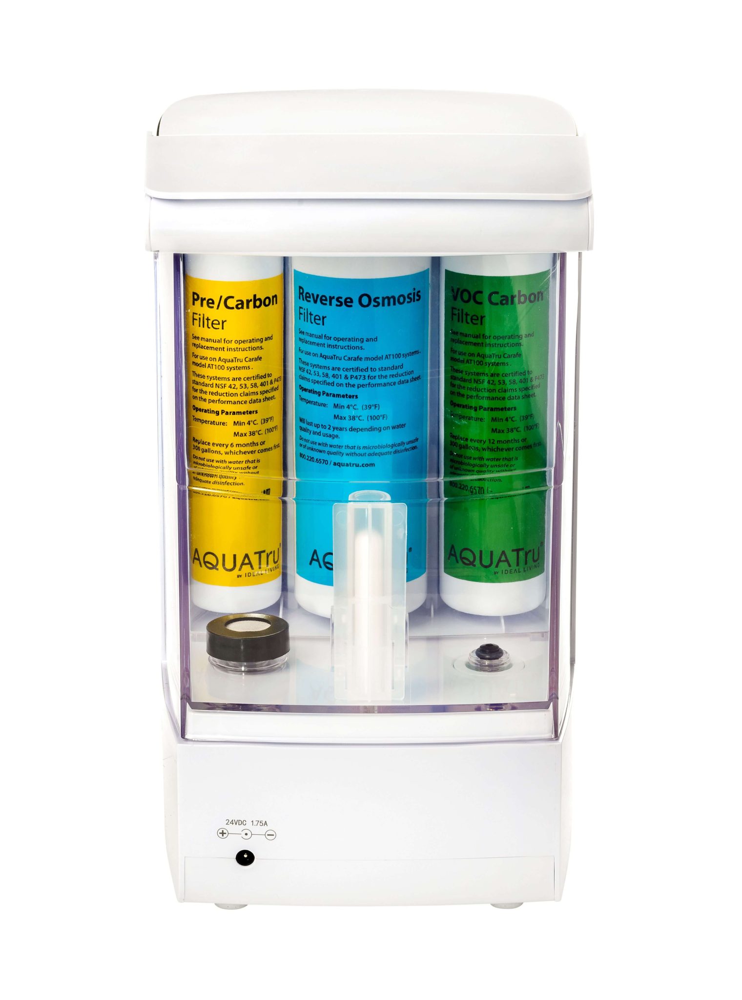 Aquatru Carafe Countertop Reverse Osmosis Water Purifier Review IndoorBreathing