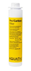 Aquatru Carafe yellow carbon filter