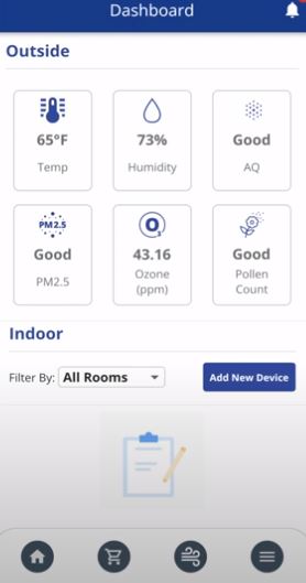 Airdoctor wifi connected app