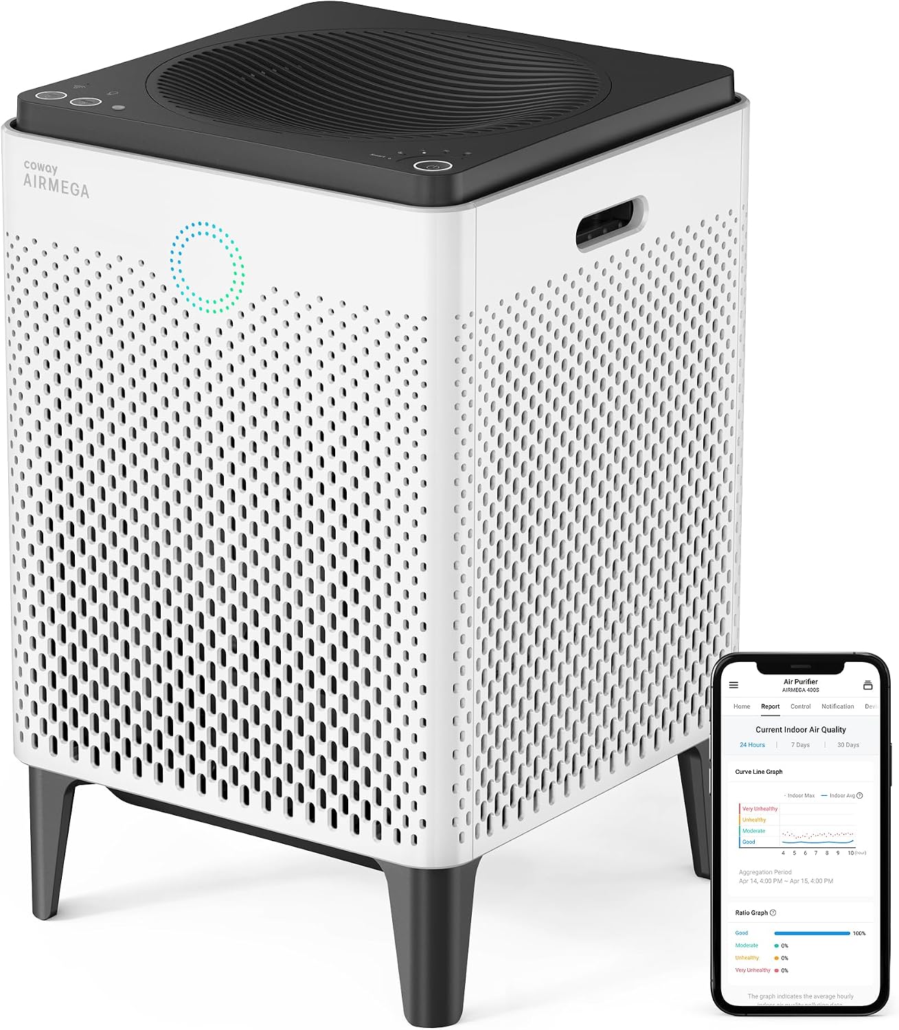 coway airmega 400s Coway Airmega 400S air purifier for large rooms