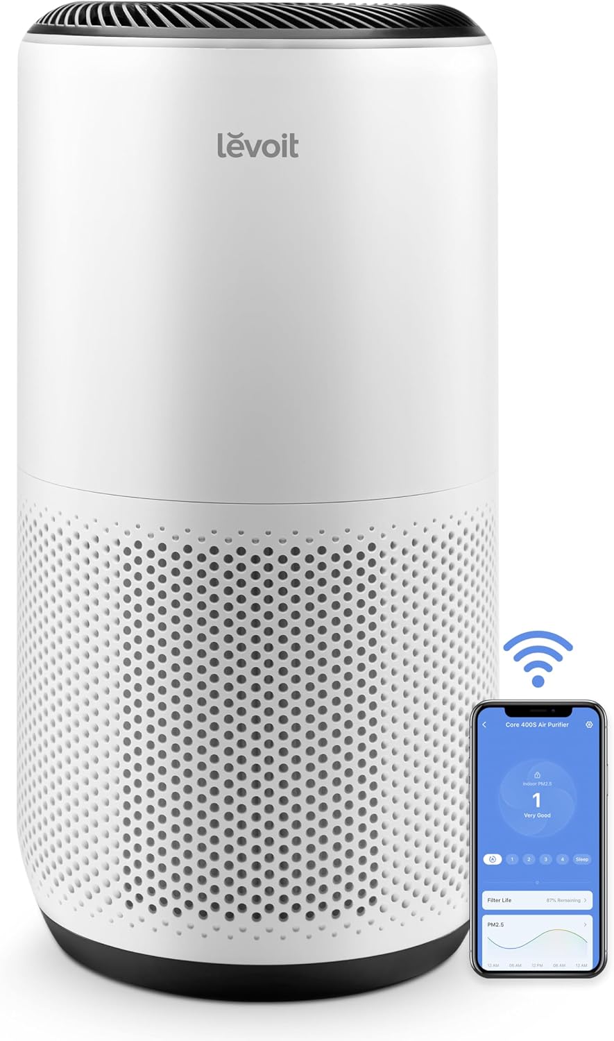 levoit core 400s p Levoit Core 400S-P air purifier for bedrooms