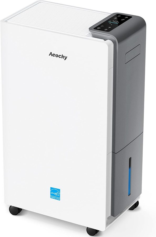 AEOCKY 5,500 sq ft dehumidifier for a cold basement
