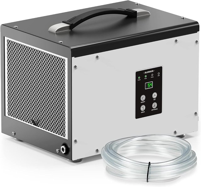 alorair 70 ppd pump dehumidifier AlorAir 70 PPD dehumidifier with built-in pump for cold crawl spaces