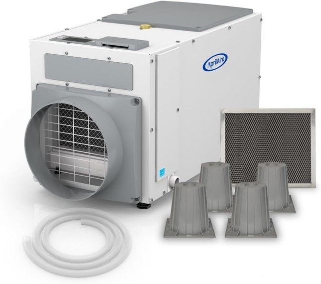aprilaire e100 pro whole house dehumidifier AprilAire E100 Pro 100 pint whole-house dehumidifier kit