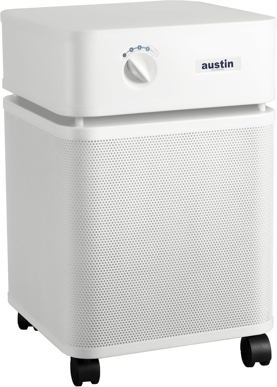Austin Air HealthMate air purifier for heavy pet and litter-box odor