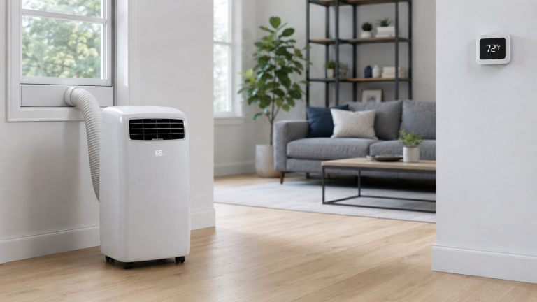 Best Portable Air Conditioners: BTU Sizing, Single vs Dual Hose & Noise Compared