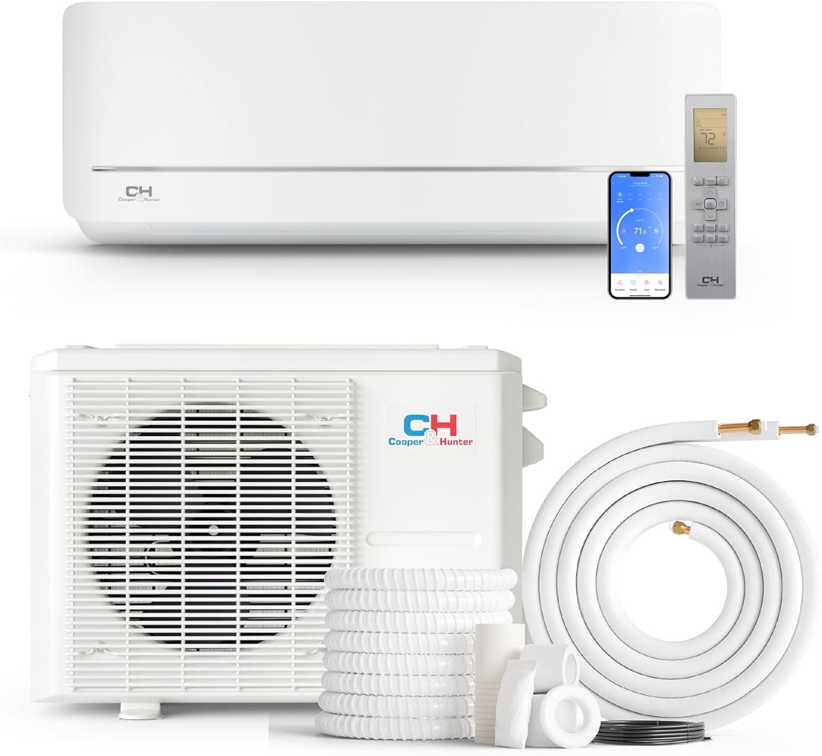 Cooper and Hunter MIA Series 18,000 BTU mini split air conditioner