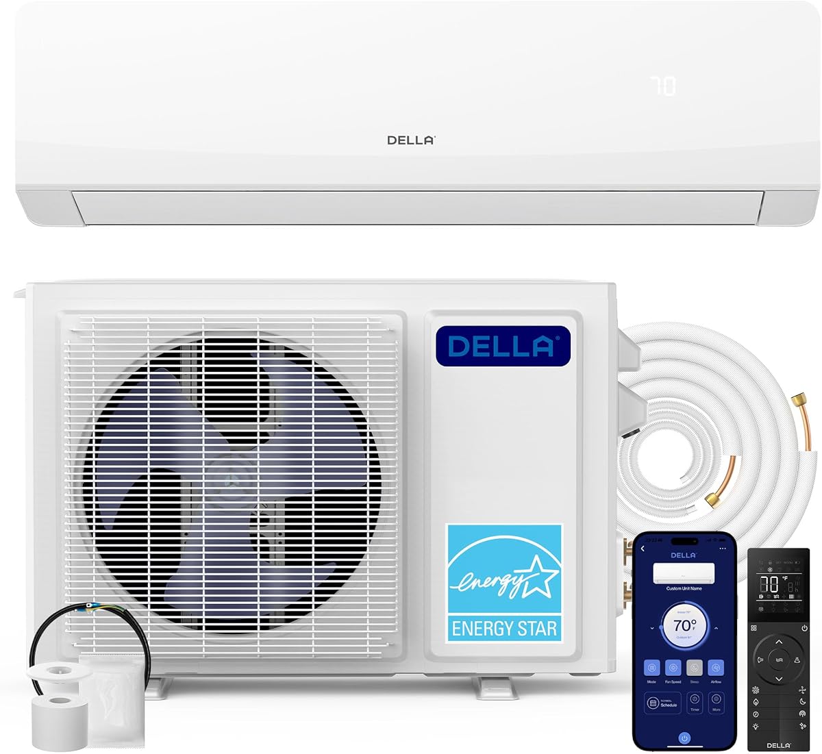 Della Serena 12,000 BTU mini split heat pump