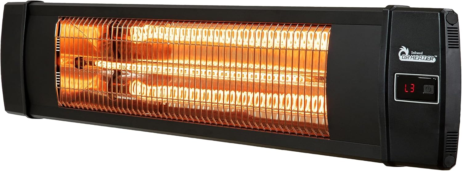dr infrared heater dr 238 electric patio heater Dr. Infrared Heater DR-238 wall and ceiling mount electric infrared patio heater