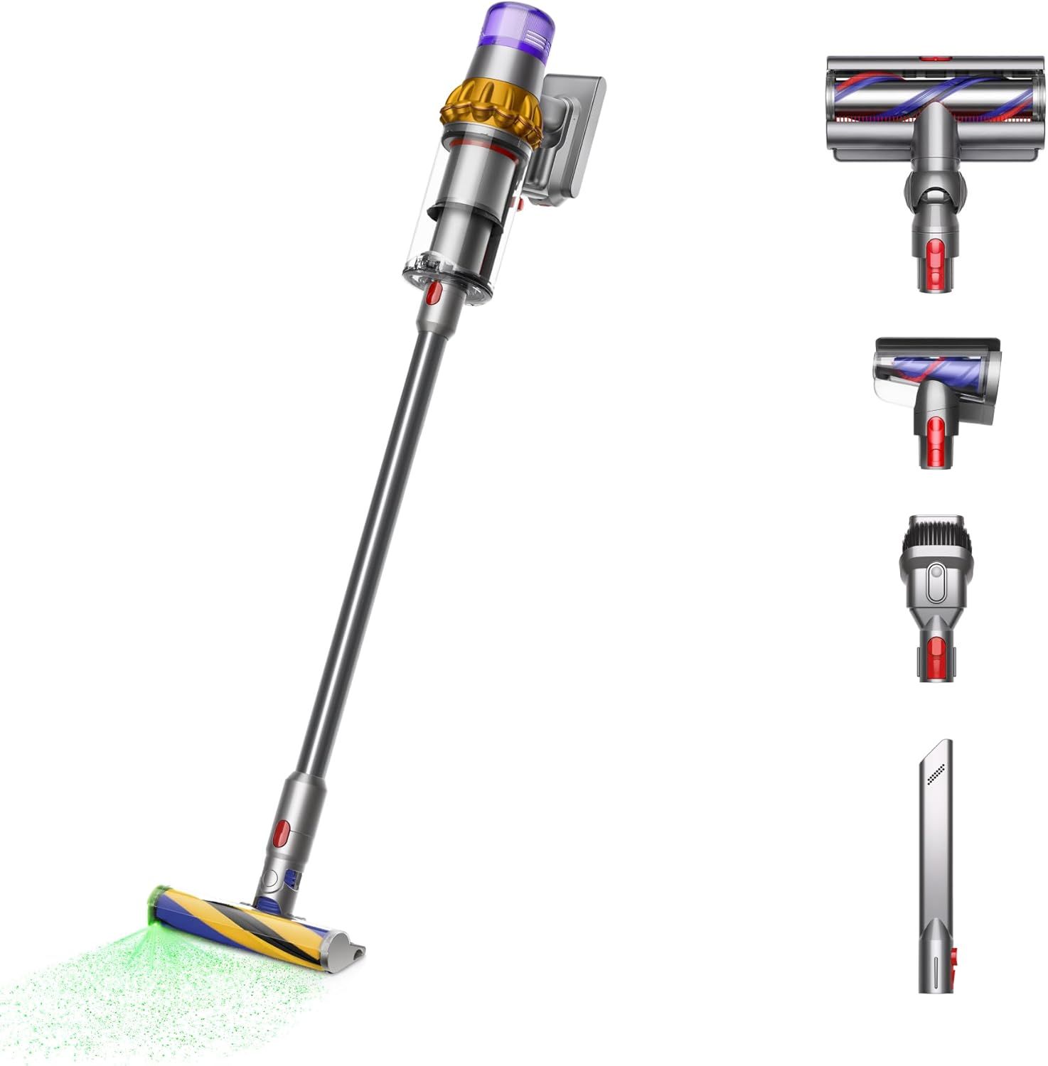Dyson V15 Detect cordless vacuum with whole-machine HEPA filtration