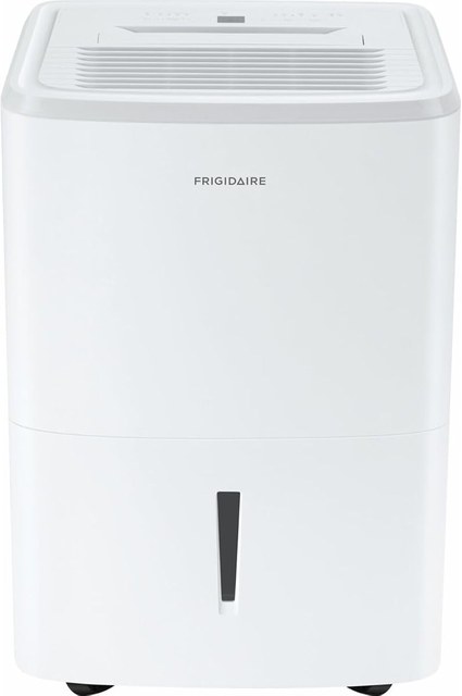frigidaire 50 pint dehumidifier Frigidaire 50 Pint Wi-Fi dehumidifier for a damp main-floor room