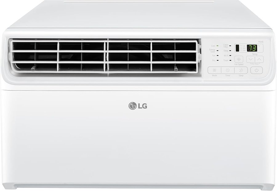 LG LW1022FVSM 10,000 BTU dual-inverter window air conditioner for a living room