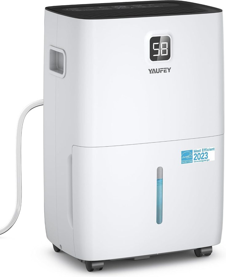Yaufey 6,000 sq ft dehumidifier for a large wet basement