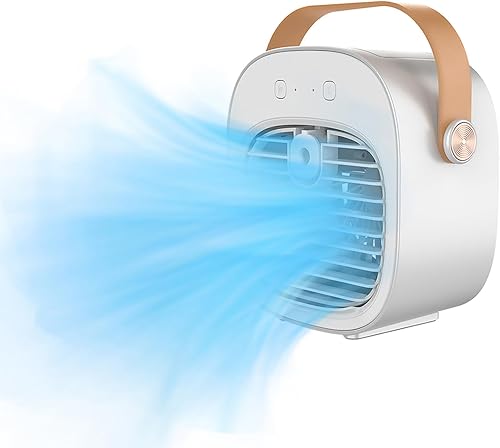 6000mAh Rechargeable Mini Air Conditioner Fan