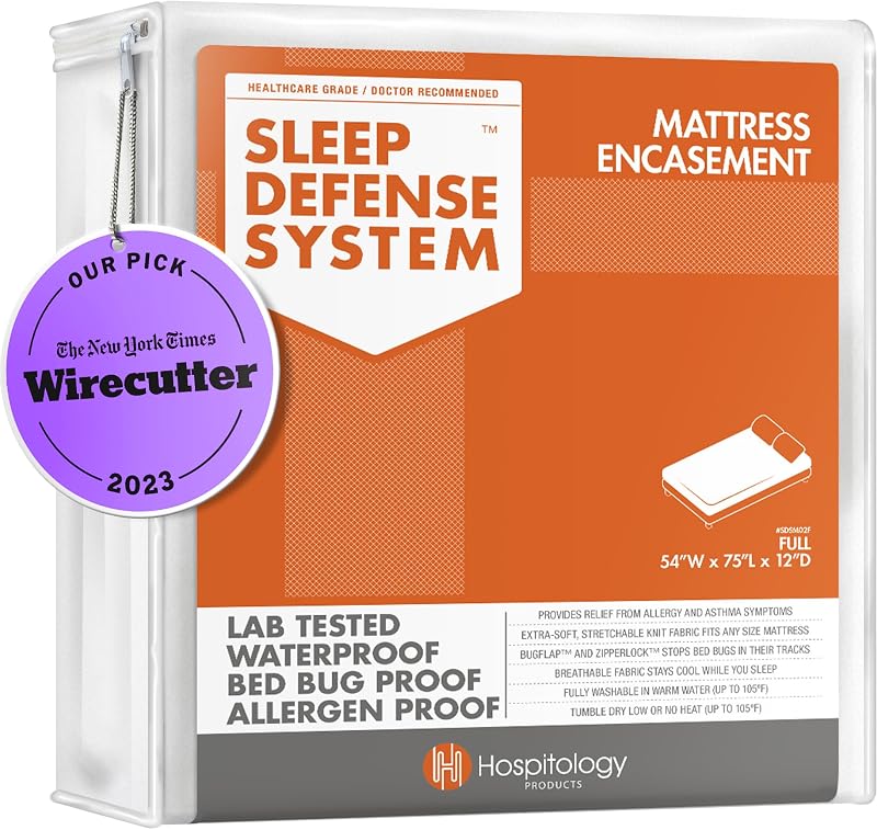 B006C6EWXW amazon Hospitology mattress encasement