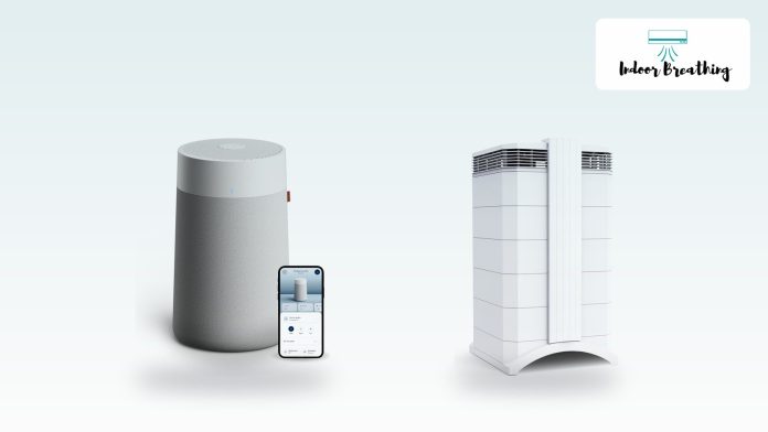 Blueair Blue Pure 311i Max and IQAir HealthPro Plus XE air purifiers