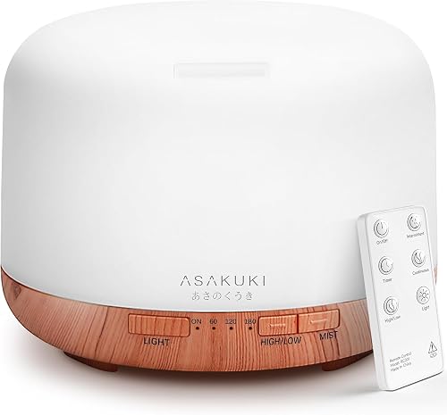 ASAKUKI 500ml Diffuser with Remote
