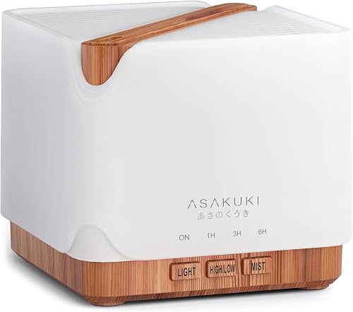 ASAKUKI 700ml Essential Oil Diffuser