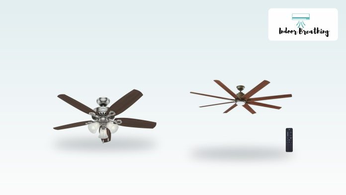 Hunter Builder Plus and Kensgrove ceiling fans