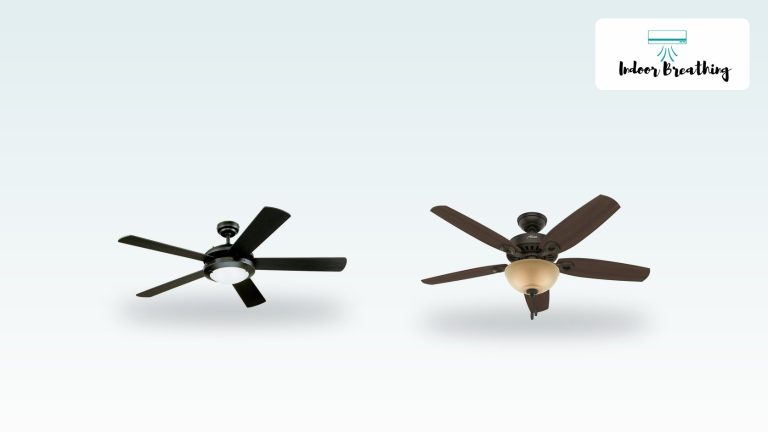 Westinghouse Comet and Hunter Builder Deluxe ceiling fans