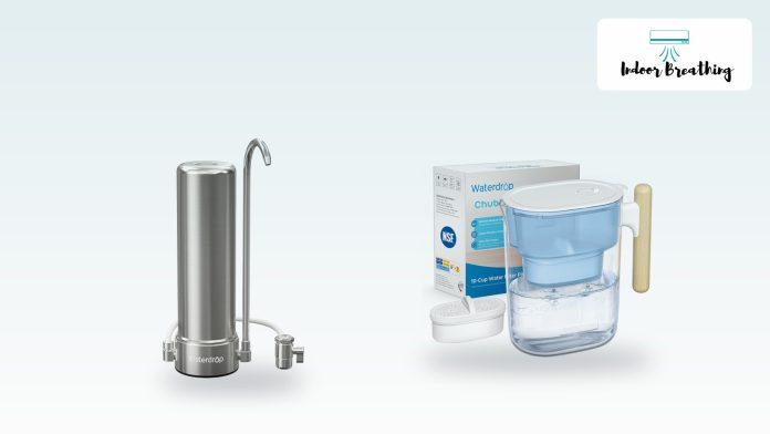 Water filters for chlorine