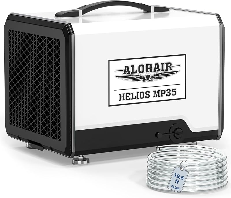ALORAIR Helios MP35 70 pint crawl space dehumidifier with pump